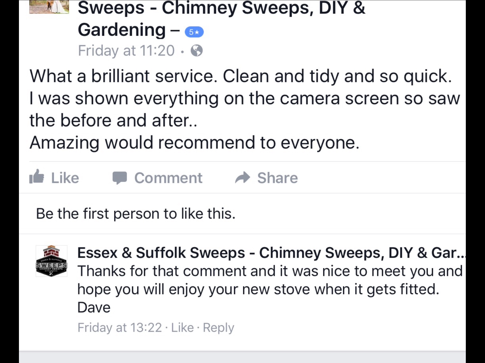 Chimney Sweeps Review 